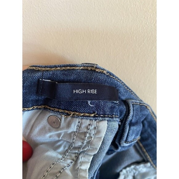 Calvin Klein Jeans Denim Shorts High Rise Sz.6 - Picture 4 of 7